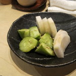 鳥しき - お新香