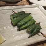 鳥しき - オクラ