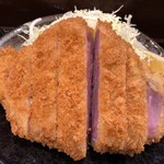 キセキ食堂 - 230g以上はあるんだそう。でも実際はもっとあるように見えた。オーラだろうな。ラオウの闘気といえばすごさが伝わるだろうか。