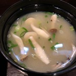 キセキ食堂 - 意外にがっつり煮干しの出汁で感動。