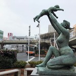 キセキ食堂 - セクシー親子から上尾駅を望む。