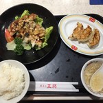 餃子の王将 - 黒酢油淋鶏