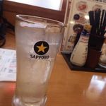 レモンサワー205円(税込)