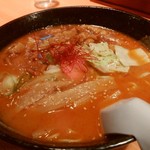 羅亜～麺 加藤屋 - 【辛うまみそホルメン】900円