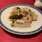 ホテルオークラ レストラン千葉 中国料理 桃源 - 海老の五目野菜炒め Dec/2018