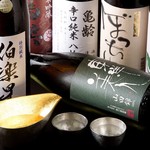 Hakata Hoteiya - 日本酒は季節に合わせて随時10種ほど