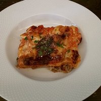 ヴィア トスカネッラ - トマトラザニア（上から）