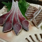割烹 熊谷 - 鯖、カマス