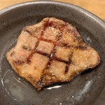 焼肉 鋤焼 武善 - 上タン塩をレモンに♪