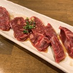 焼肉 鋤焼 武善 - ハラミ別角度