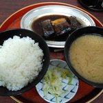 今井食堂 - さば煮定食です♪