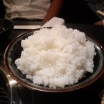 京橋 松蘭 - ごはん（大）