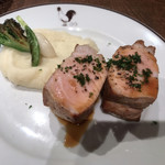 bistro oeuf oeuf - メイン（豚のロースト）