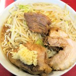 ラーメン二郎 - ラーメン小＋ニンニク