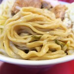 ラーメン二郎 - 麺