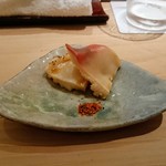 匠 進吾 - 北寄貝の炙り、七味で