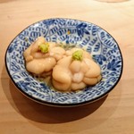 匠 進吾 - 白子の出汁醤油漬け