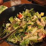 Sumibi - 1810_Sumibi-炭火-_COBB SALAD@98,000Rp(コブサラダ)底から混ぜて頂きます！海鮮が多く美味しいです！