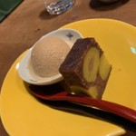 とく山 - 【栗羊羹とほうじ茶アイス】♫2018/11