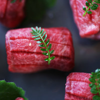 赤身肉の昆布〆