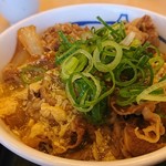 松屋 - あんかけ肉たま丼