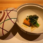 浅葱  - 季節の蒸野菜 酢みそ和え