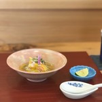 馬場乃町 はやし - 先付 芳蟹 菊花餡掛け