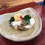 馬場乃町 はやし - 替 柿と大徳寺麩 東寺和へ