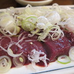 やきとん ひょっとこ - レバ刺し