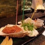 とんかつ マンジェ - 一生に一度のお願い使ってしまった(笑)
      厚岸産の特選牡蠣フライ誕生日version
      誕生日おめでとう✨