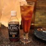 とんかつ マンジェ - ゲコなので、安定の黒烏龍茶(笑)