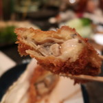 とんかつ マンジェ - ミルキーな牡蠣がタマリマセン(*´艸`*)