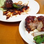 台湾料理　海鮮館　 - 酢豚の中身は豚バラ肉。