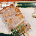 炭家 - アスパラベーコン