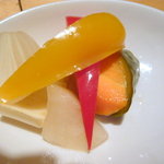 LA・ぐう - 自家製ピクルス　３１５円