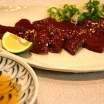 雅城園 - レバ刺＠950円