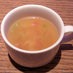 パームスカフェ沖縄 - スープ