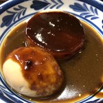 居酒屋みっちゃん - おでん(大根と玉子)