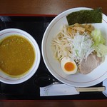 桃山 - 極太カレーつけ麺 600円