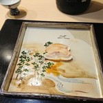 味あら井 - クエの胃袋を茹でて