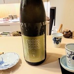 味あら井 - ⑤冷酒は奈良県の篠峯Vert亀ノ尾純米吟醸