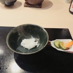 味あら井 - ご飯と香の物