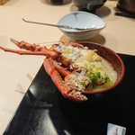 味あら井 - 伊勢海老の味噌汁