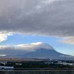 Sawayaka - 2時間後には笠雲を被っていた富士山
