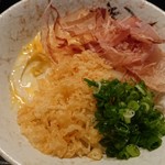 麦きり トクオカ - 釜玉うどん
