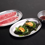 Oosaka Yakiniku Horumon Futago - 肉ウニ・大阪焼肉・ホルモン・ふたご呉服町店・希少部位・はみ出るカルビ・焼肉・居酒屋・飲み放題・ゴールデントング・ふたご盛り・テールスープ・ポテバニ・幻のハラミ・ミノ・ヤゲン軟骨・タン・ざぶとん・黒毛和牛・ロース・うに・特上カルビ・冷麺・ラーメン・オリジナル・元祖最強サワー・マッコリ・静岡駅近