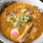 麺屋 天晴れ魂 - 「ぶた味噌」ラーメン700円