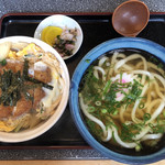 Sanukian - カツ丼セット（800円）