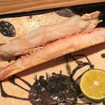 銀座 きた福 - 焼き松葉蟹