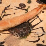 銀座 きた福 - 松葉蟹の天ぷら